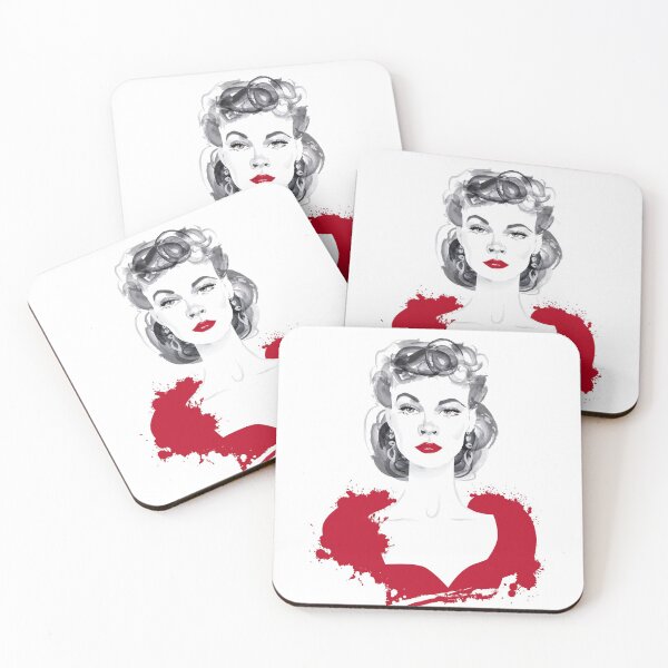 Item preview, Burgundy or Scarlett designed and sold by AleMogolloArt.