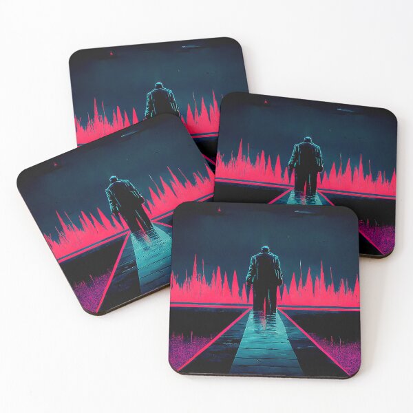Item preview, Synthwave horror designed and sold by AICustomArt ⭐⭐⭐⭐⭐.