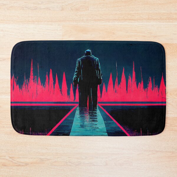 Item preview, Synthwave horror designed and sold by AICustomArt ⭐⭐⭐⭐⭐.