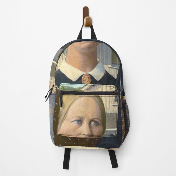 Item preview, American Gothic - Grant Wood designed and sold by SimpleJoyStyle.
