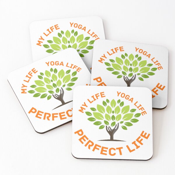 Item preview, My life+yoga life=perfect life designed and sold by Hammy97.