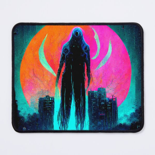 Item preview, Neon Horror designed and sold by AICustomArt ⭐⭐⭐⭐⭐.