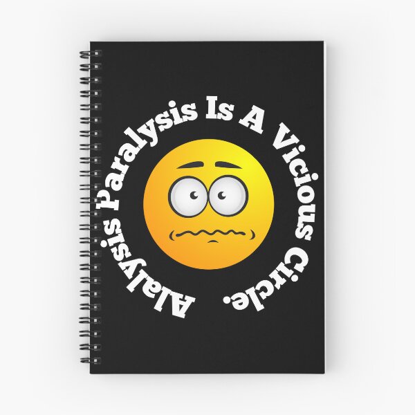 Item preview, Analysis Paralysis Is A Vicious Circle Cycle designed and sold by OutdoorsZee1.