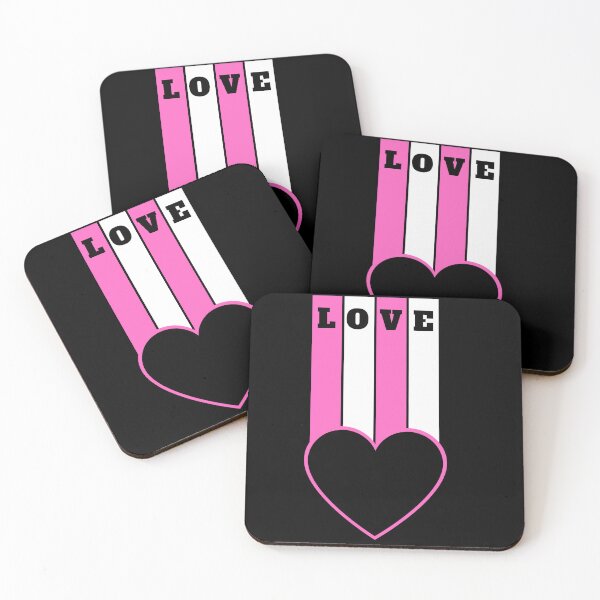Item preview, Love pink heart designed and sold by L-I-E-Store.