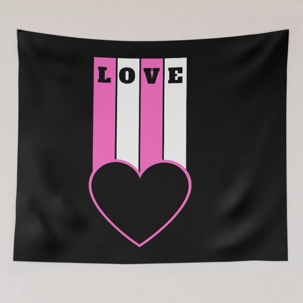 Item preview, Love pink heart designed and sold by L-I-E-Store.