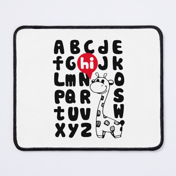 Item preview, Alphabet Funny Geeky Gift designed and sold by Urosek.