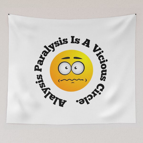 Item preview,  Analysis Paralysis Is A Vicious Circle Cycle designed and sold by OutdoorsZee1.