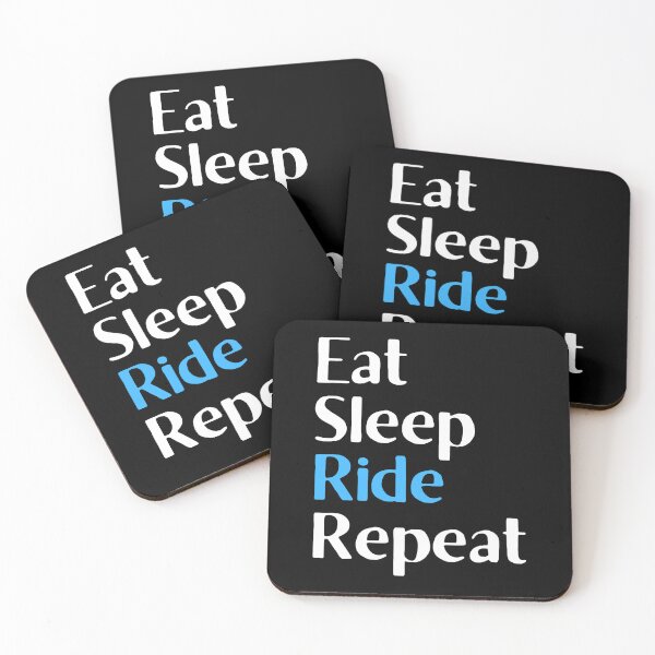Item preview, eat sleep ride repeat designed and sold by Eriksonshop.