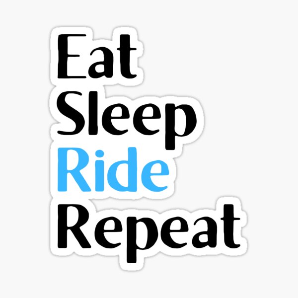 Motorbike Eat Sleep Ride Stock Vector (Royalty Free) 553976698