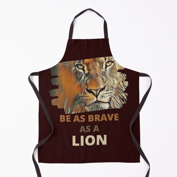 Item preview, Be As Brave As A Lion Painted Lionhart Edition designed and sold by McThingummy.