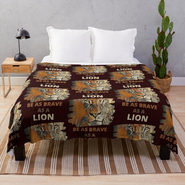 Item preview, Be As Brave As A Lion Painted Lionhart Edition designed and sold by McThingummy.