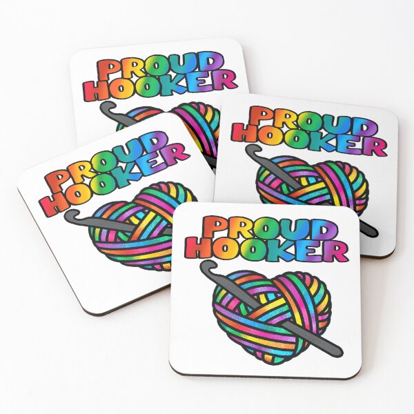 Item preview, Proud hooker white designed and sold by AuDHDesigns AUS .