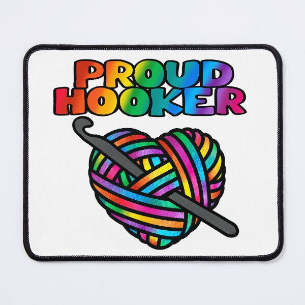Item preview, Proud hooker white designed and sold by AuDHDesigns AUS .