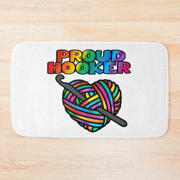 Item preview, Proud hooker white designed and sold by AuDHDesigns AUS .