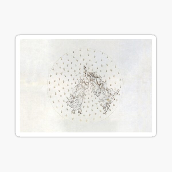 Item preview, Sandro Botticelli Divine Comedy Drawing  designed and sold by Onodera.