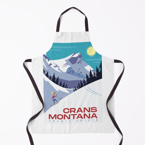 Item preview, Crans-Montana poster designed and sold by GAGodel.