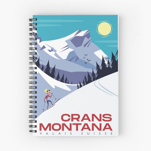 Item preview, Crans-Montana poster designed and sold by Gary Godel.