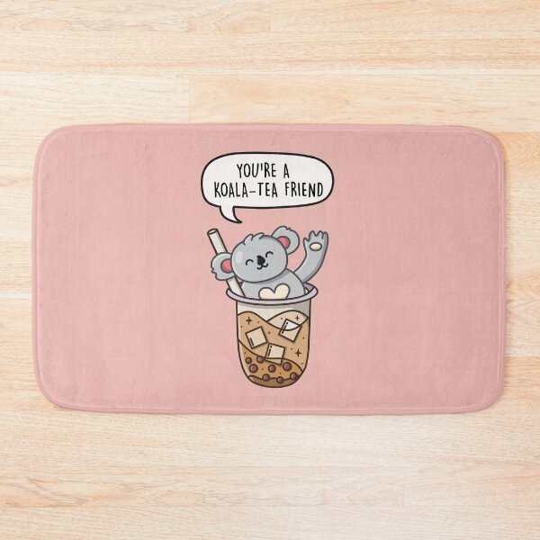Item preview, You're a Koala-tea Friend - Cute Koala Boba Tea Pun designed and sold by LEFDDesigns.