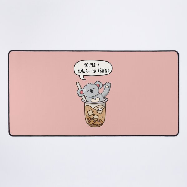Item preview, You're a Koala-tea Friend - Cute Koala Boba Tea Pun designed and sold by LEFDDesigns.