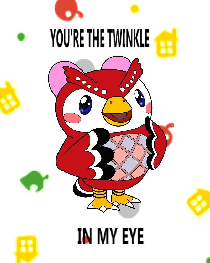 Animal Crossing Celeste Valentines Card Animal Crossing Celeste Valentines Card