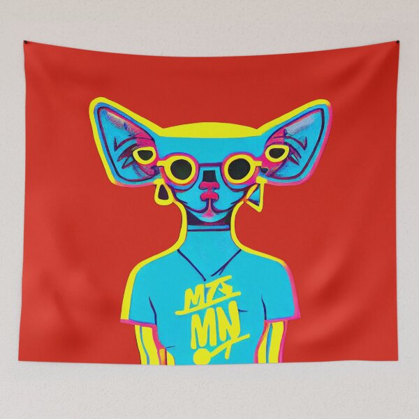 Item preview, Arte del gato Sphynx 2 designed and sold by Catator.