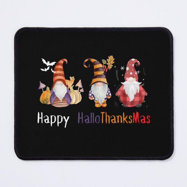 Item preview, happy hallo thanksmas Thanksgiving gnome Funny designed and sold by Eriksonshop.