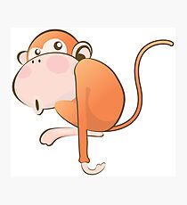 Funny Monkey Photographic Print