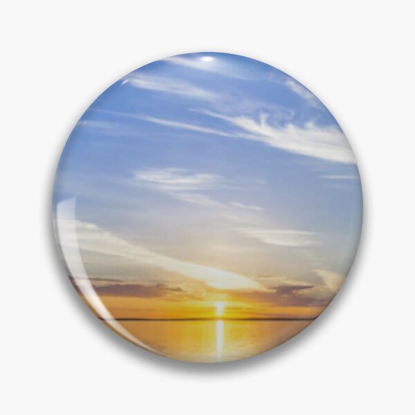 Item preview,     Cute colourful blue sea or ocean or blue water at sunset design designed and sold by BEAUTY ⭐⭐⭐⭐⭐.