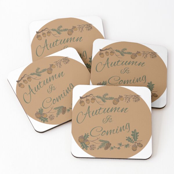 Item preview, Autumn is Coming Sticker & T-Shirts designed and sold by Kalash12.