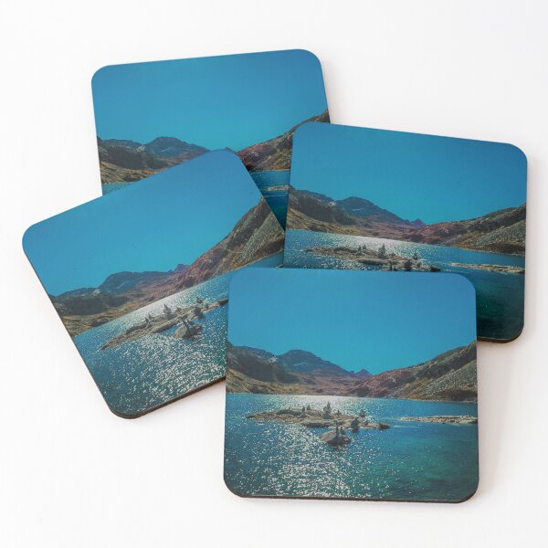 Item preview, Gorgeous Blue Lake surrounded by High Mountains designed and sold by oneperception.