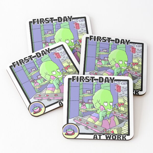 Item preview, First day at work, bandits have to work too designed and sold by Tellnocheese.