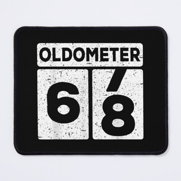 Item preview, Oldometer 67-68 | 68th Birthday Funny Gift designed and sold by Odertwahlgren.