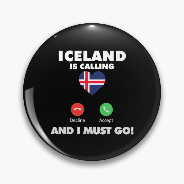 Item preview, Iceland is Calling and I Must Go designed and sold by HelloFromAja.