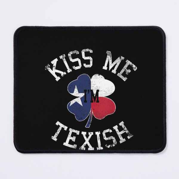 Item preview, Womens Kiss Me I39;m Texish Shamrock Texas Irish Flag St Patricks Day V-Neck T-Shirt designed and sold by DettlingUwe.