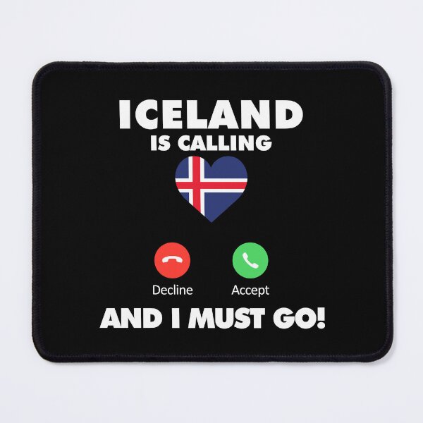 Item preview, Iceland is Calling and I Must Go designed and sold by HelloFromAja.