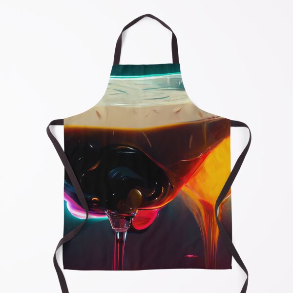 Aperçu de l'œuvre Esthétique Néon - Espresso Martini | cocktail | Oeuvre | Illustration créée et vendue par Designsssssssssssssssss.