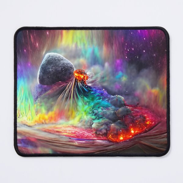 Item preview, Space Volcanos designed and sold by nocturnAIArt.