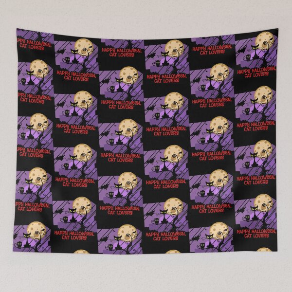 Item preview, Happy Halloween Cat Lovers Bats About Cats designed and sold by McThingummy.