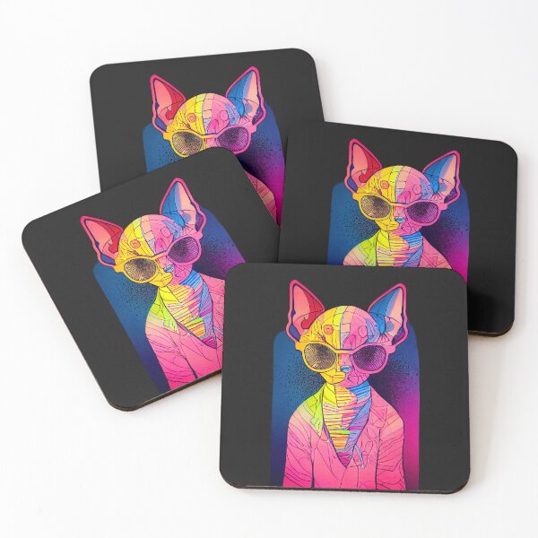 Item preview, Arte del gato Sphynx 3 designed and sold by Catator.
