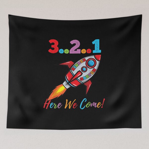 Item preview, Space Kindergarten Here We Come Kindergarten Back To School designed and sold by Nicholaswikstro.