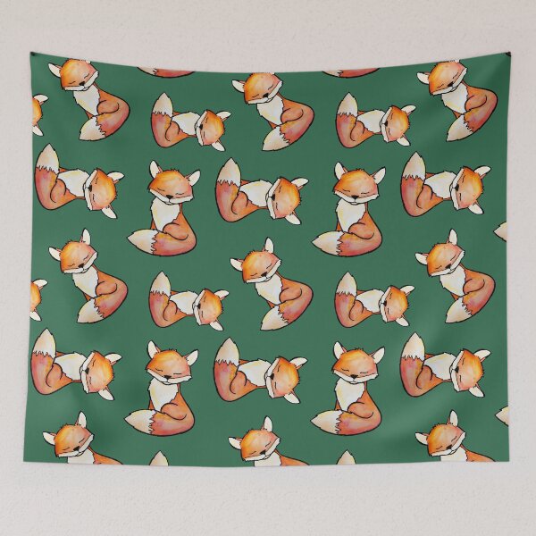 Item preview, Watercolor Fox designed and sold by kmstudio.