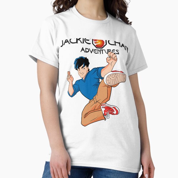 Jackie Chan Men's T Shirt Summer Round Neck Short Sleeve