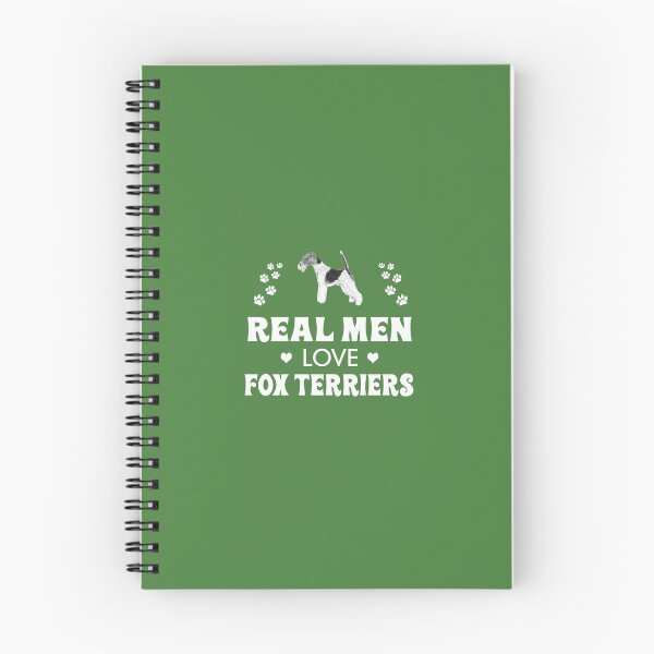 Item preview, Real Men Love Fox Terriers designed and sold by AlwaysAwesome.