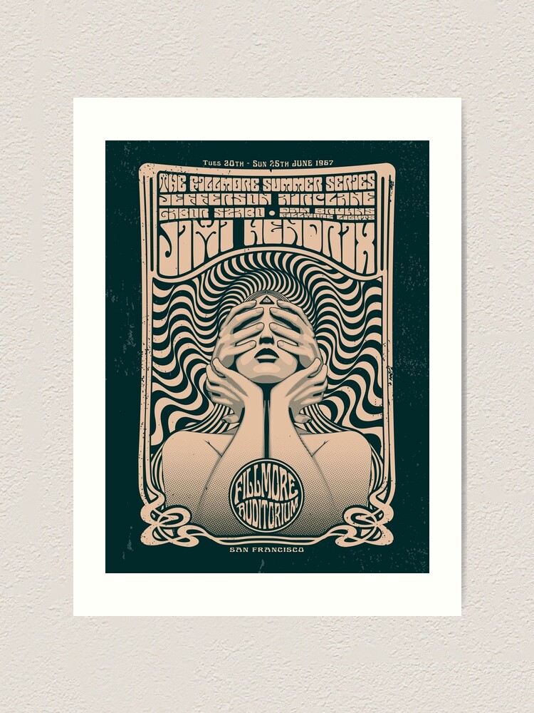 Psychedelic Fillmore Auditorium 