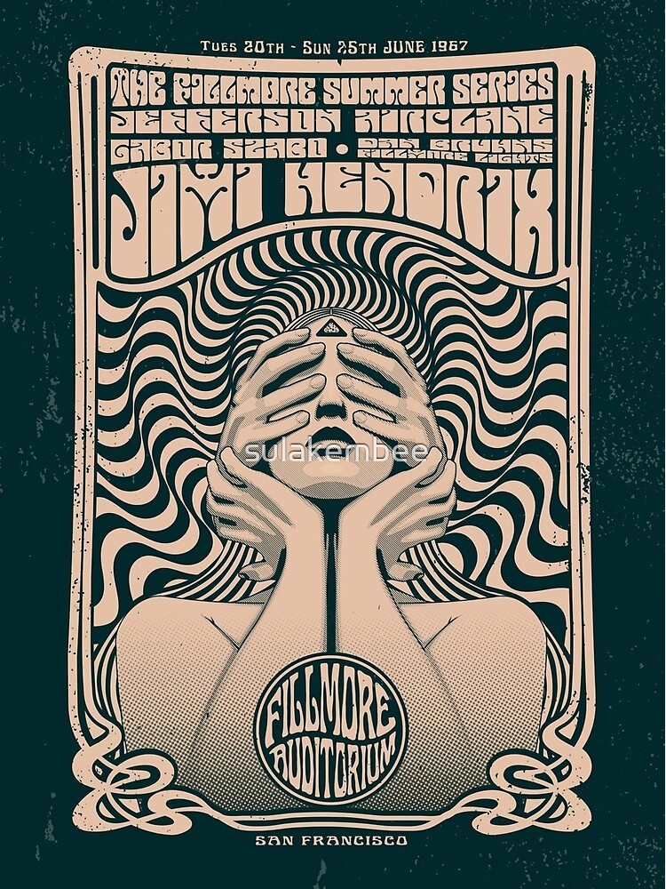 Psychedelic Fillmore Auditorium 