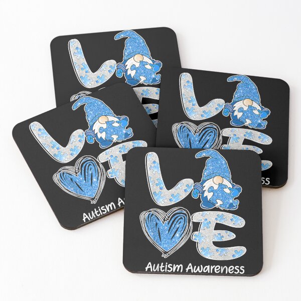 Item preview, LOVE Nordic Gnome Puzzle Cute Autism Awareness Month 2022 designed and sold by Jordannmw.