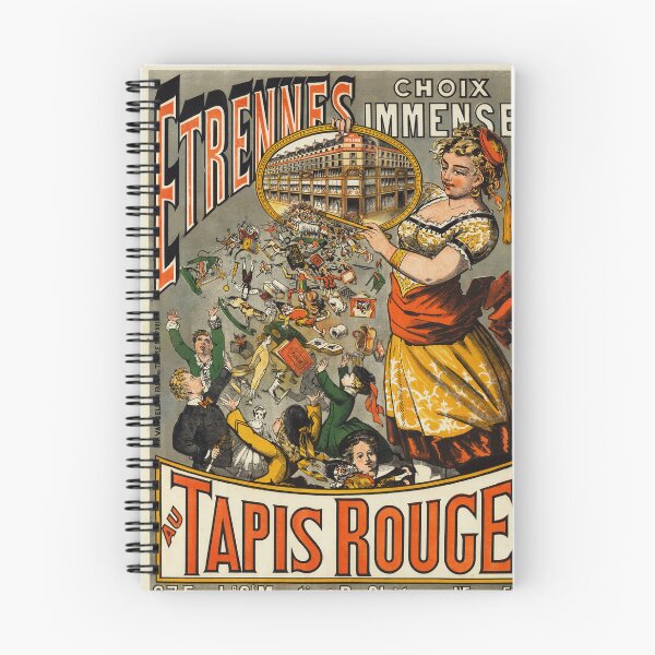 Item preview, ETRENNES TAPIS ROUGE Toy Shop 1873 Vintage French Poster designed and sold by retroposters.