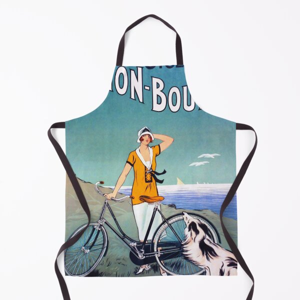 Item preview, Vintage Cycling Poster With Dog - De Dion-Bouton designed and sold by leafsquare.