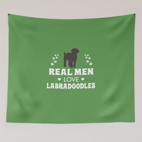 Item preview, Real Men Love Labradoodles  designed and sold by AlwaysAwesome.