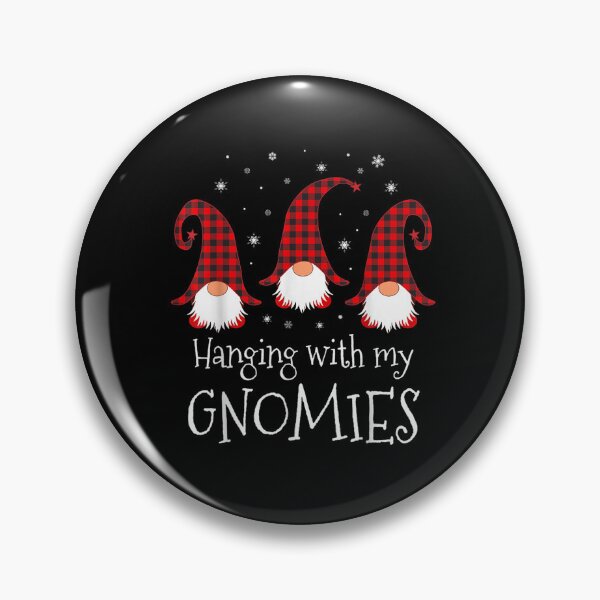 Item preview, Hanging With My Gnomies Plaid Garden Christmas Gnome designed and sold by Jordannmw.